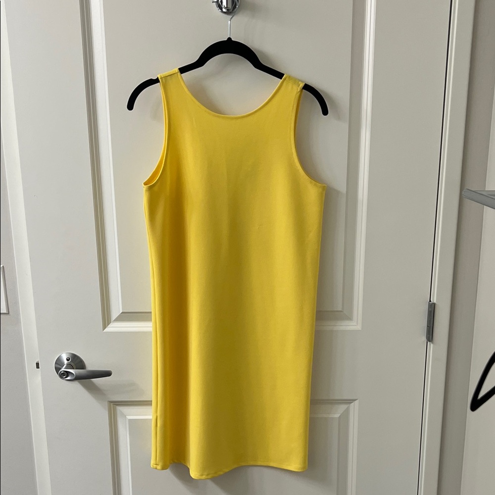 Mango Yellow Sleeveless Dress size XS